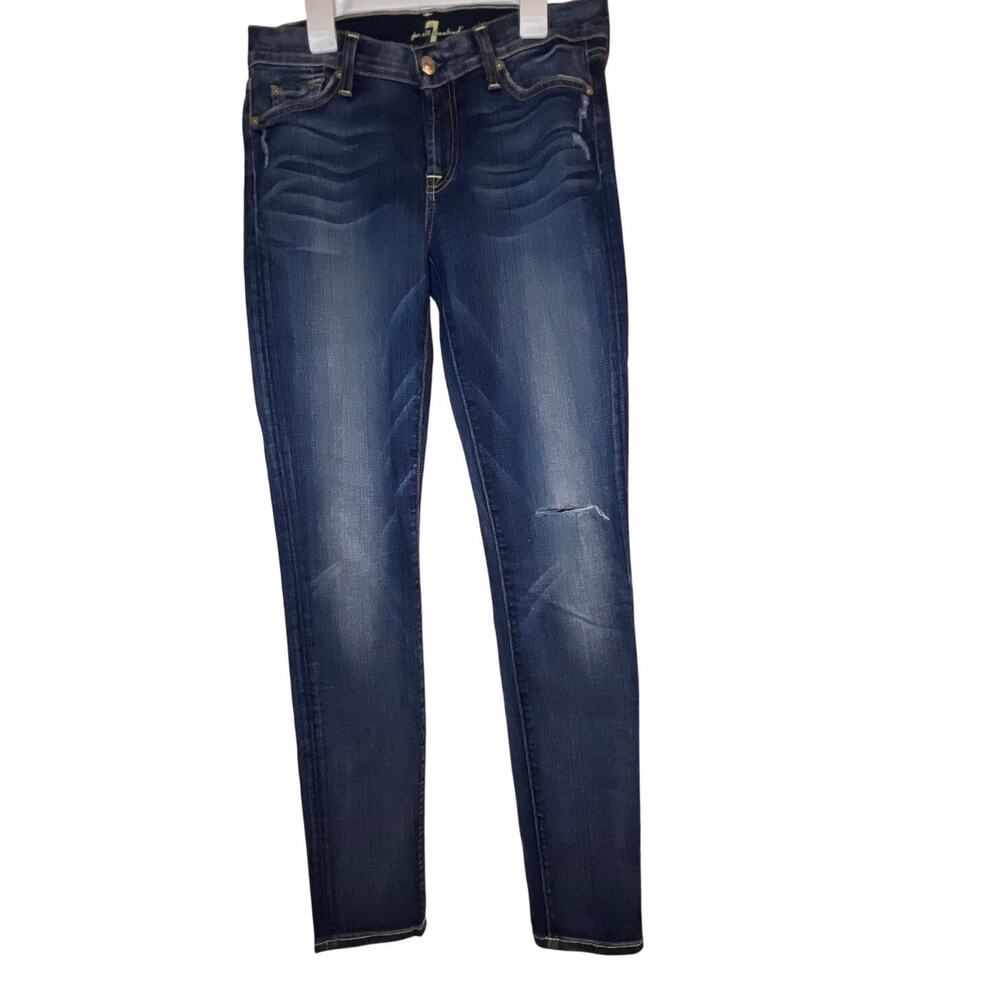 Seven for All Mankind Skinny Stretch Blue Jean size 29